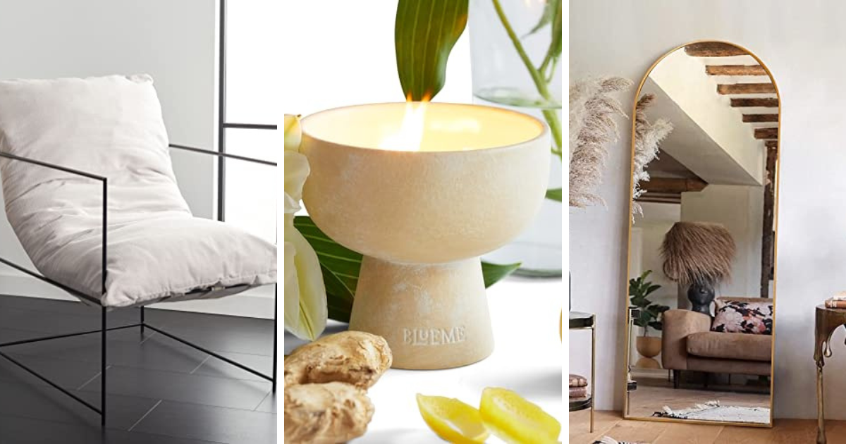 These curved and sculptural decor and furniture finds redefine modern living spaces